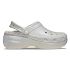 Cls Platform Glitter Lined ClogW - Silver