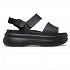 Soho Y Strap Sandal - Black