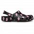 Classic Flower Clog - Black