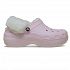 Classic Platform Fuzz Lined Clog - Pink Milk