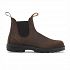 ELASTIC SIDE BOOT - BROWN