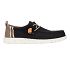 Wally Summer Linen - Black/Walnut