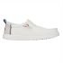Wally Summer Linen - White/Stone Grey