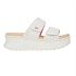 Delray Slide Eyelet - White