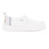 Wally T Summer Linen - White/Stone Grey