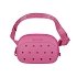 BELT BAG W EVA FRONT - QUITE ROSE